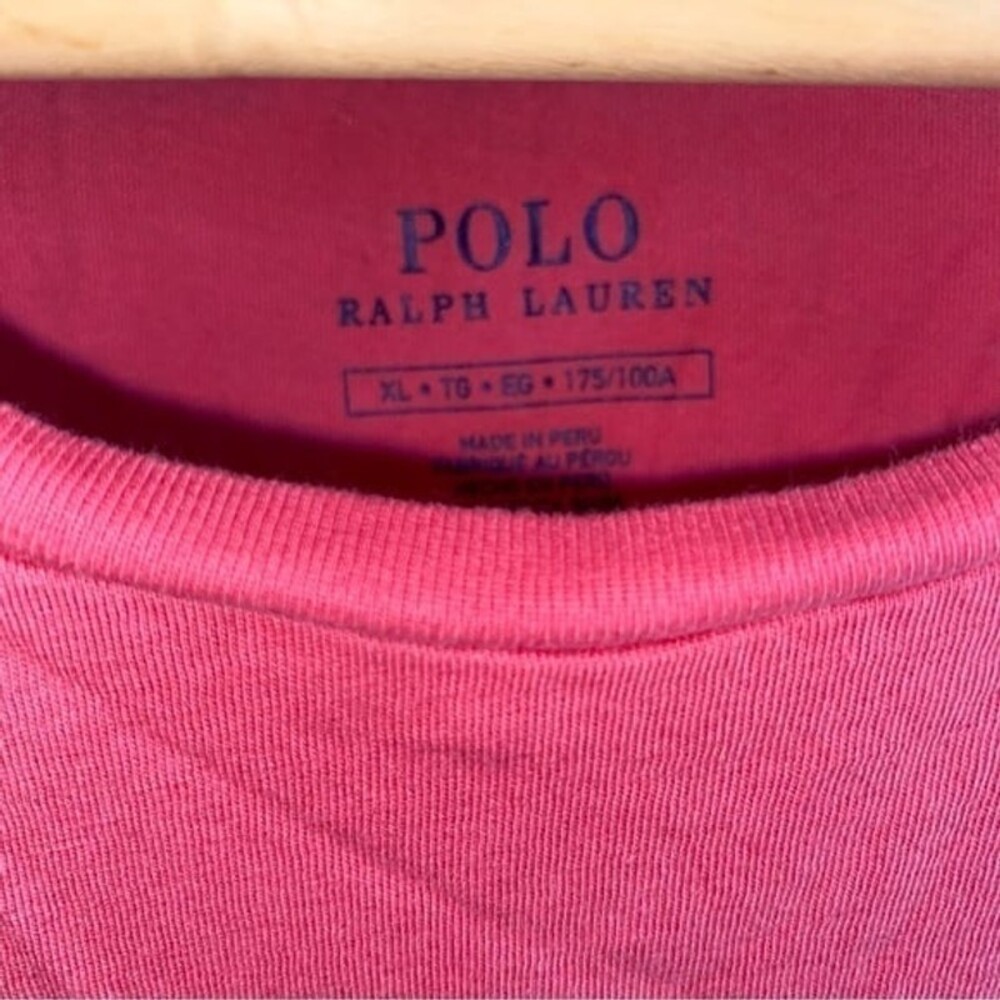 Polo Pink Scoop Neck Tee - Picture 3 of 4